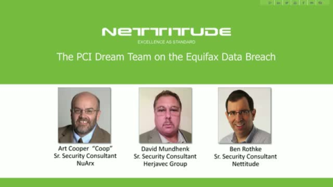 The PCI Dream Team on the Equifax Data Breach
