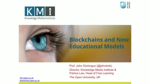 Blockchains and New Educational Models