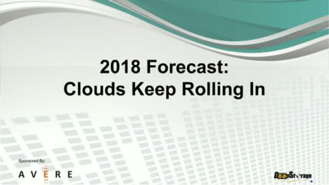 2018 Forecast: Clouds Keep Rolling In