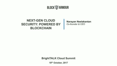 Next-Gen Cloud security: powered by Blockchain
