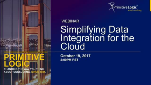 Simplifying Data Integration for the Cloud