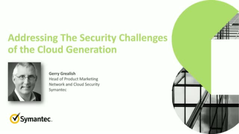 Addressing The Security Challenges of the Cloud Generation