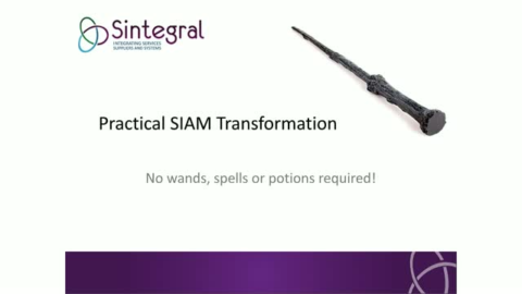 Practical SIAM transformation: No wands, spells or potions required!