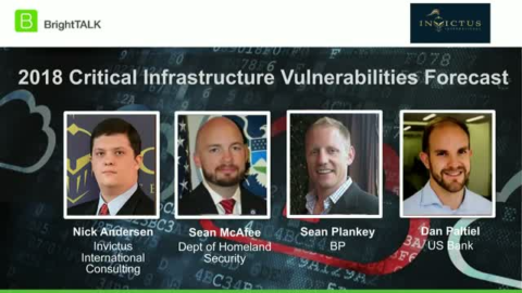 2018 Critical Infrastructure Vulnerabilities Forecast