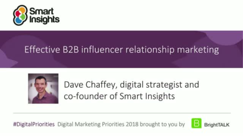 Effective B2B influencer relationship marketing