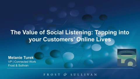 The Value of Social Listening: Tapping into your Customers’ Online Lives