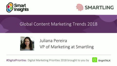 Global Content Marketing Trends 2018