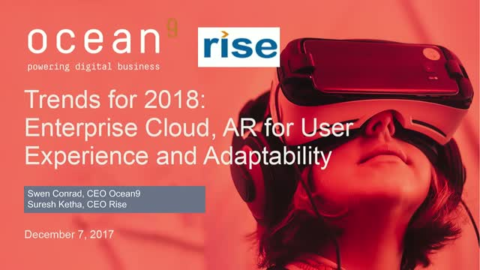 Trends for 2018: Enterprise Cloud, AR for User Experience and Adaptability