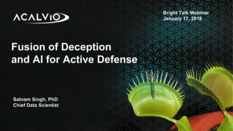 Fusion of Deception and AI for Active Defense
