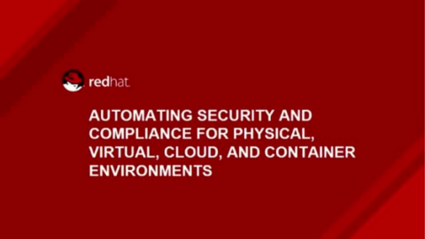 Automating Security &amp; Compliance for Physical, Virtual, and Cloud environments