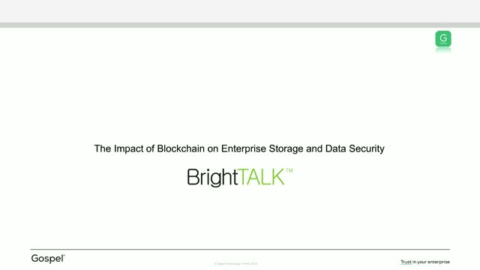 The Impact of Blockchain on Enterprise Storage and Data Security