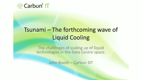 Tsunami! The Forthcoming Wave of Liquid Cooling in the Data Centre