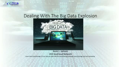 Dealing With The Big Data Explosion