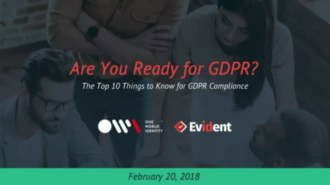 Are You Ready for GDPR? The Top 10 Things to Know for GDPR Compliance