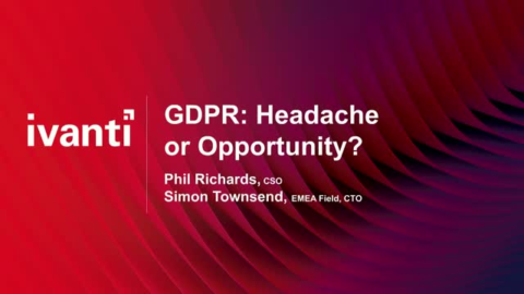 GDPR: Headache or Opportunity?