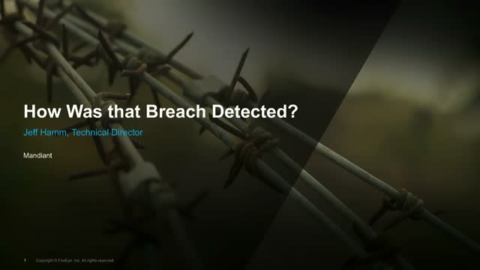 How Was that Breach Detected?