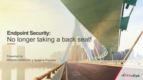 Endpoint Security: No longer taking a back seat!