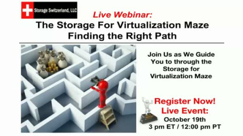 The Storage For Virtualization Maze: Finding the Right Path