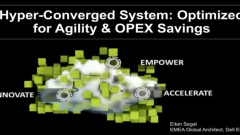 Hyper-Converged System Optimized for Agility and OPEX Savings