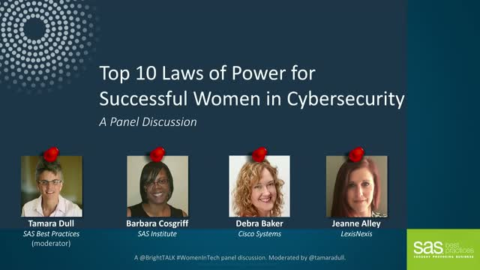 Top 10 Laws of Power for Successful Women in Cybersecurity