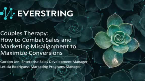 Couples Therapy: Combating Sales-Marketing Misalignment to Maximize Conversions
