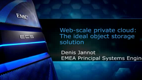 Web-Scale Private-Cloud: The Ideal Object Storage Solution?