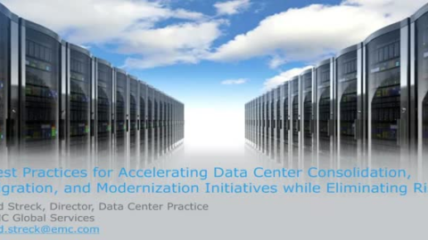 Accelerating Data Center Consolidation, Migration, and Modernization