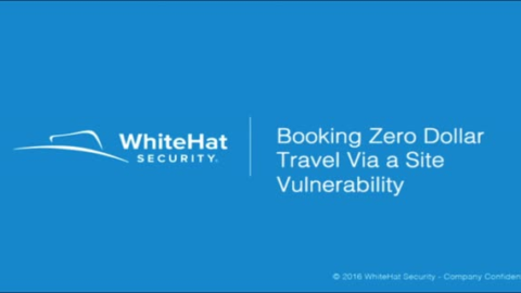 Vulnerability Discovery: Booking Zero Dollar Travel Via a Site