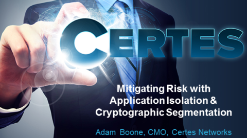 Mitigating risk with application isolation and cryptographic segmentation