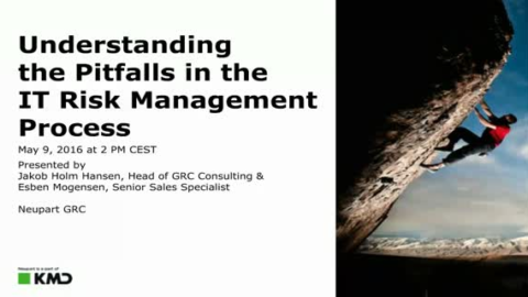 Understanding the Pitfalls in the IT Risk  Management Process