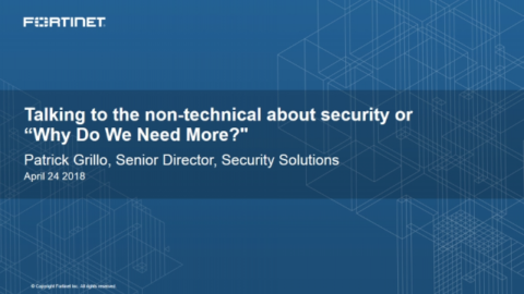 Security is NOT an Abstract Concept – Building Consensus in the Boardroom