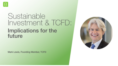 Sustainable Investment &amp; TCFD: Implications for the Future