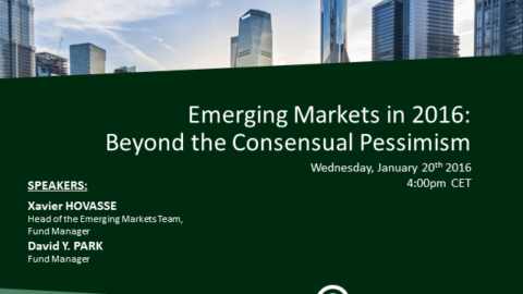 Emerging Markets in 2016: Beyond the Consensual Pessimism