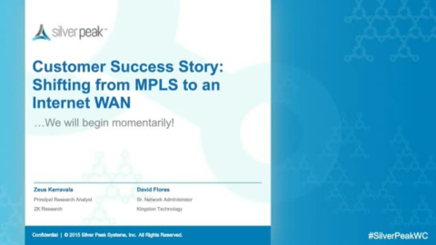 Customer Success Story: Shifting from MPLS to an Internet WAN