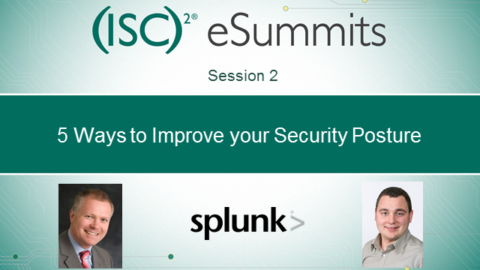 eSummit Session 2: Five Ways to Improve your Security Posture