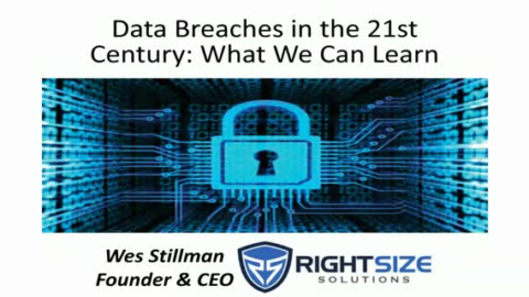 Data Breaches in the 21st Century: What We Can Learn?
