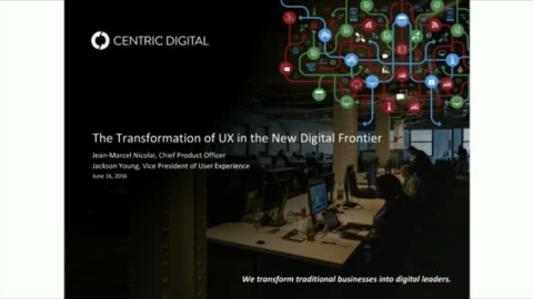 The Transformation of UX in the New Digital Frontier