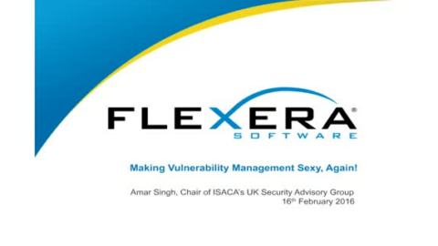 Making Vulnerability Management Sexy, Again!