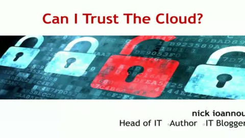 Can I Trust Data Security in the Cloud?