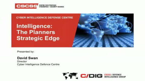 Intelligence: The Planners Strategic Edge