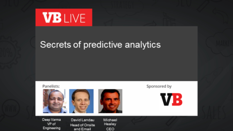 Secrets of predictive analytics