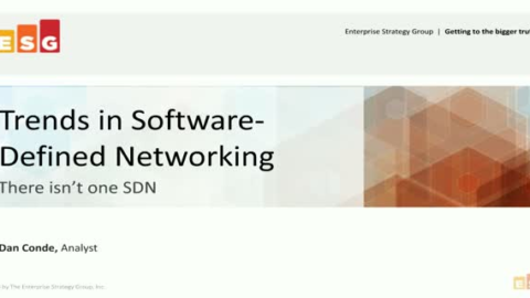 Trends in Software-Defined Networking