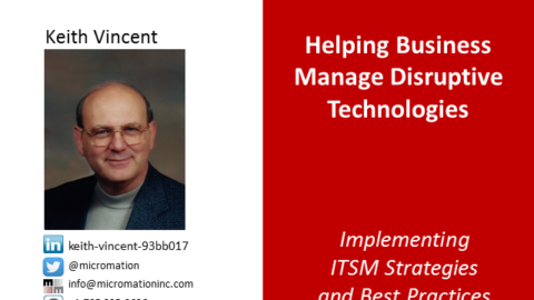 Helping Business Manage Disruptive Technologies