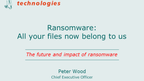 Ransomware: All your files now belong to us