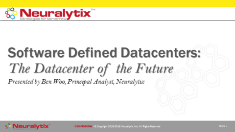 SDDC: The datacenter of the future