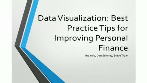Data Visualization: Best Practice Tips for Improving Personal Finance