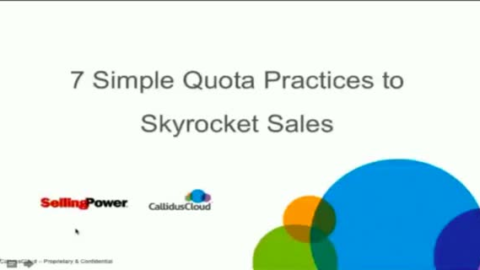 How to Use 7 Simple Quota Practices to Skyrocket Sales