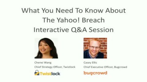 Yahoo Breach Questions &amp; Answers &#8211; Interactive Session