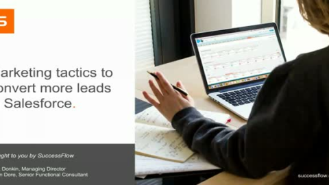 Marketing tactics required to convert more leads in Salesforce