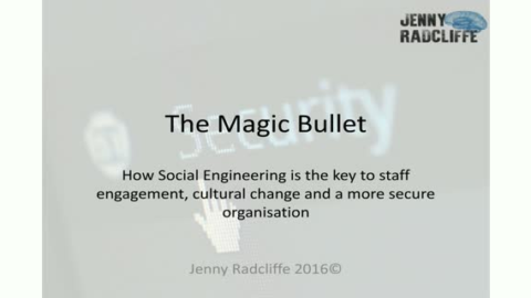 The Magic Bullet: How Social Engineering is the Key